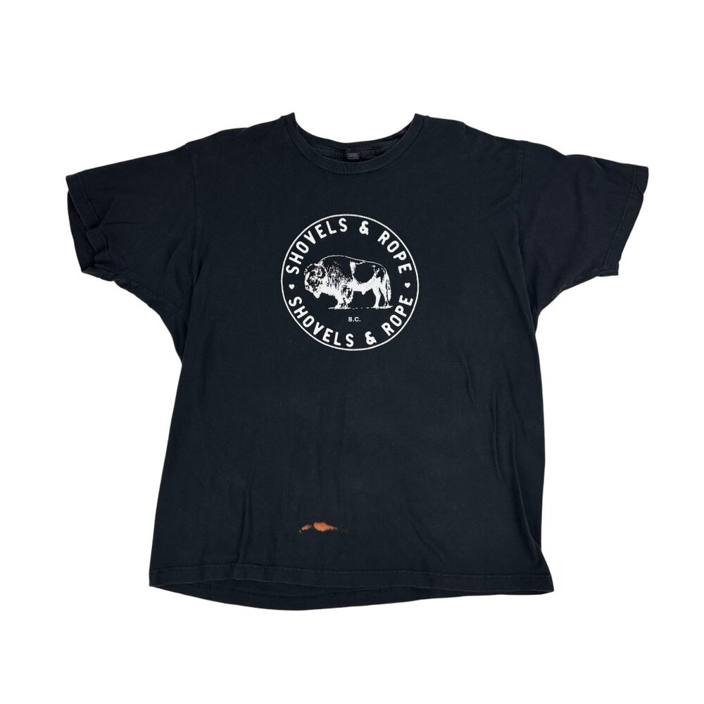 Shovels & Rope Shirt Size Extra Large Black Band Tee - Picture 2 of 8